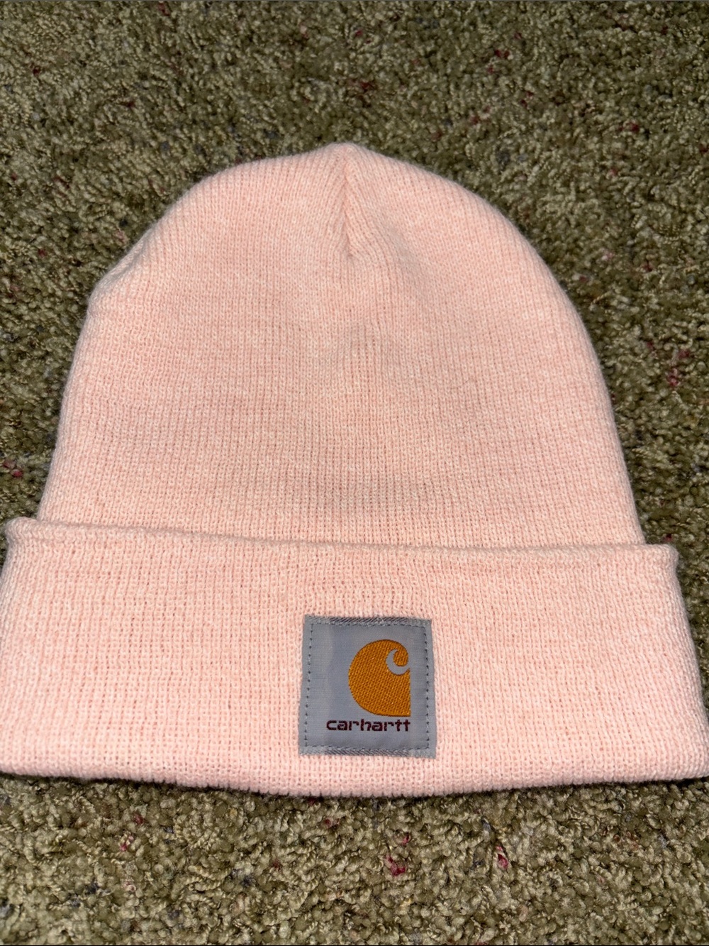 Carhartt A18 Acrylic Watch Hat Knit Beanie Pink OS